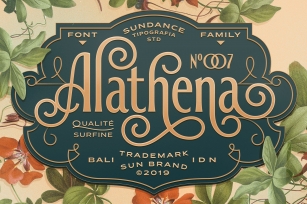 Alathena Font Family Font Download