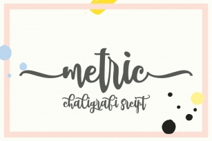metric Font Download