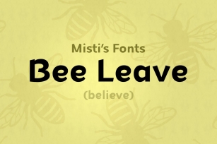 Bee Leave Font Download