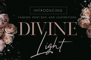 Divine Light Font Duo and extras Font Download
