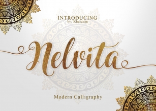 Nelvita Script (Duo Font + Extra) Font Download