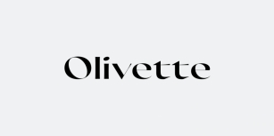 Olivette CF Font Download