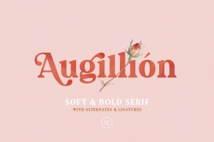 Augillion - Soft Bold Serif Font Download