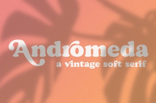 Andromeda // A Vintage Soft Serif Font Download