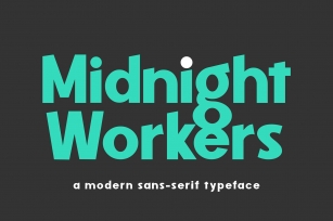Midnight Workers Font Download