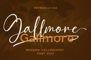 Gallmore // Chic Duo Font Download