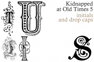 Kidnapped at Old Times 5 Font Download