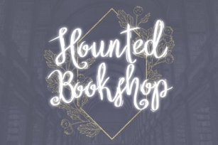 Hounted Bookshop Font Download
