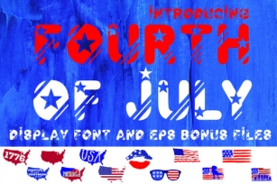 Fourth of July Font Download