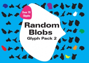 Random Blobs 2 Font Download