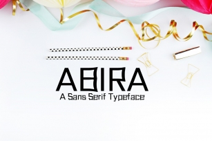 Abira Sans Serif Typeface Font Download