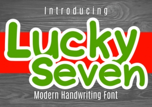 Lucky Seven Font Download