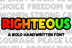 Righteous Font Download