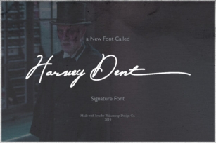 Harvey Dent Font Download