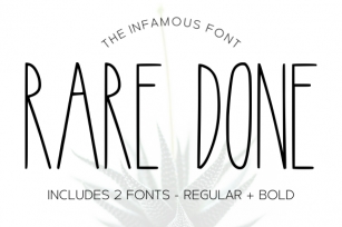 Rare Done Font Download