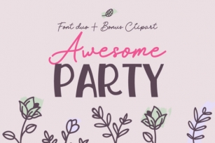 Awesome Party Font Download