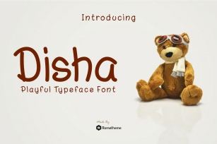 Disha - Playful Font Font Download
