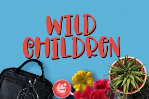 Wild Children - Font Font Download
