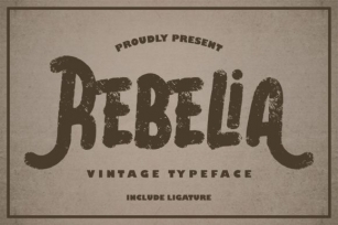 Rebelia Font Download