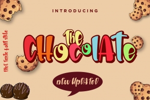 The Chocolate  New Fresh Updated Font Download