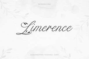 Limerence. Font Download
