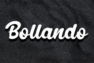 Bollando Font Download