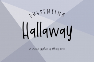Hallaway Font Download