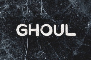 Ghoul Typeface Font Download