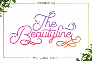 The Beautyline - Extra Font Download