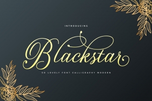 Blackstar Script Font Download
