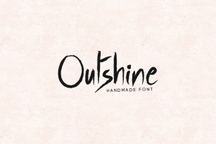 Outshine - Luxury  Handwritten Font Font Download