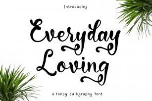 Everyday Loving Font Font Download