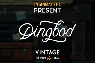 Dingbod - Script and Sans Font Download