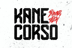 Kane Corso | Block Font Font Download