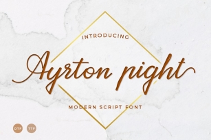 Ayrton Pight Font Download