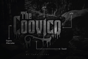 Coovico Bloody Typeface Font Download