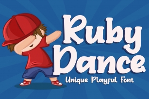 Ruby Dance - Playful Font Font Download