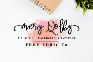 MeryQolby Font Download