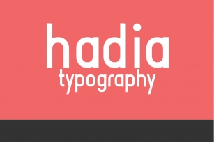 Hadia Typography Font Download