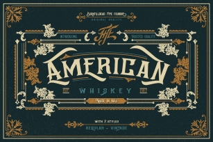 American Whiskey Font Download