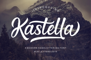 Kastella - Bold Script Font Font Download