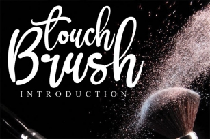 Brush Touch Font Download
