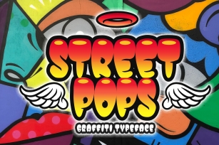 Street Pops - Graffiti Typeface Font Download