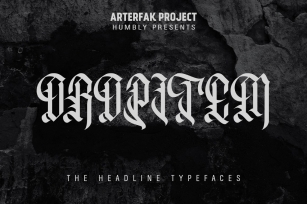 Oropitem Typeface Font Download