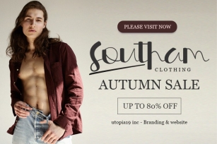 Southam | Smooth Brush Font Download