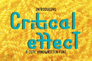 Critical effecT Font Font Download
