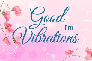 Good Vibrations Pro - Part of the Amazing Scripts Bundle! Font Download