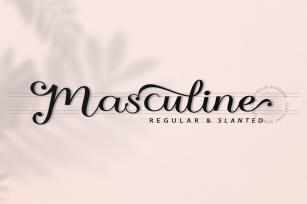 Masculine - Two Style Font Download