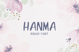 Hanma Brush Font Font Download