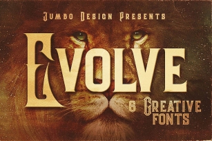 Evolve - Vintage Style Font Font Download